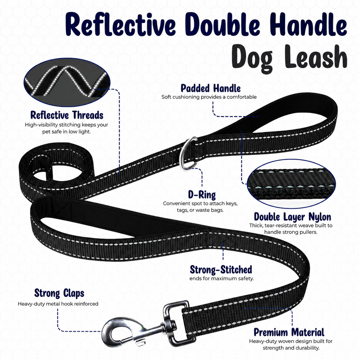 Body Harness Pro | Reflective No-Pull Dog Harness