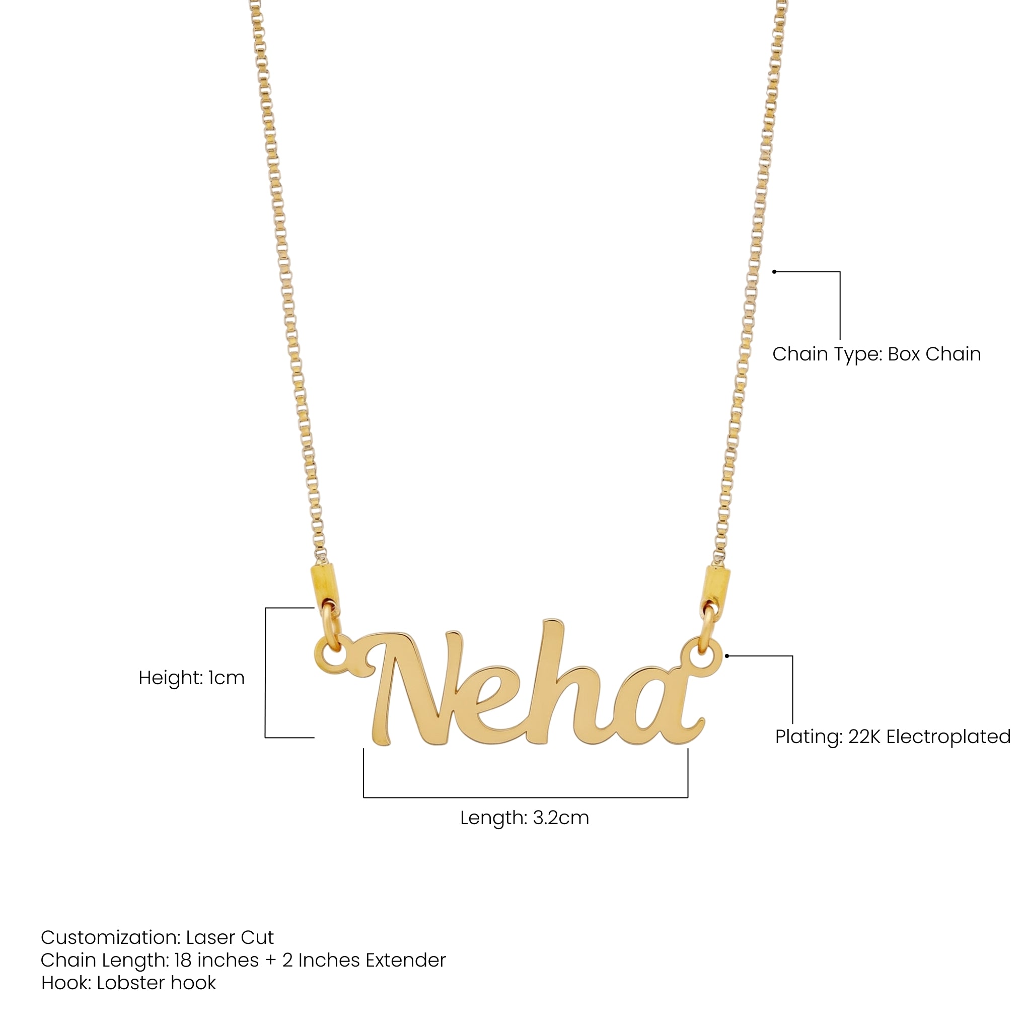 Personalised Name Necklace
