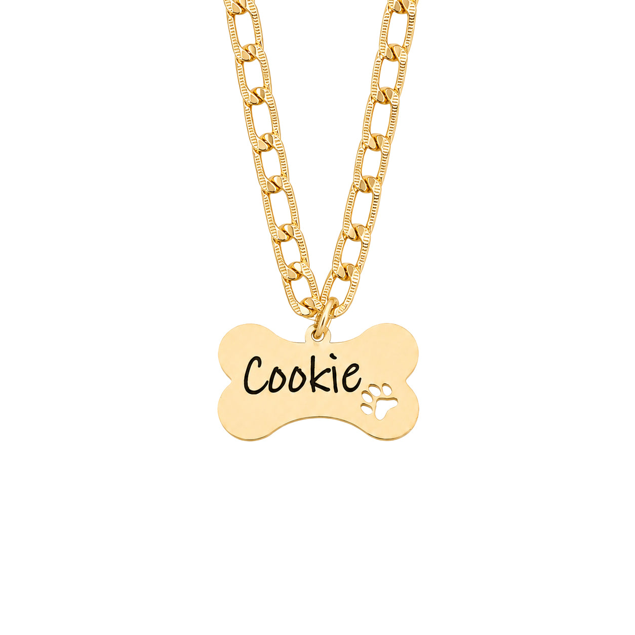 Dog Name Tag | With Owners Name | Contact Number