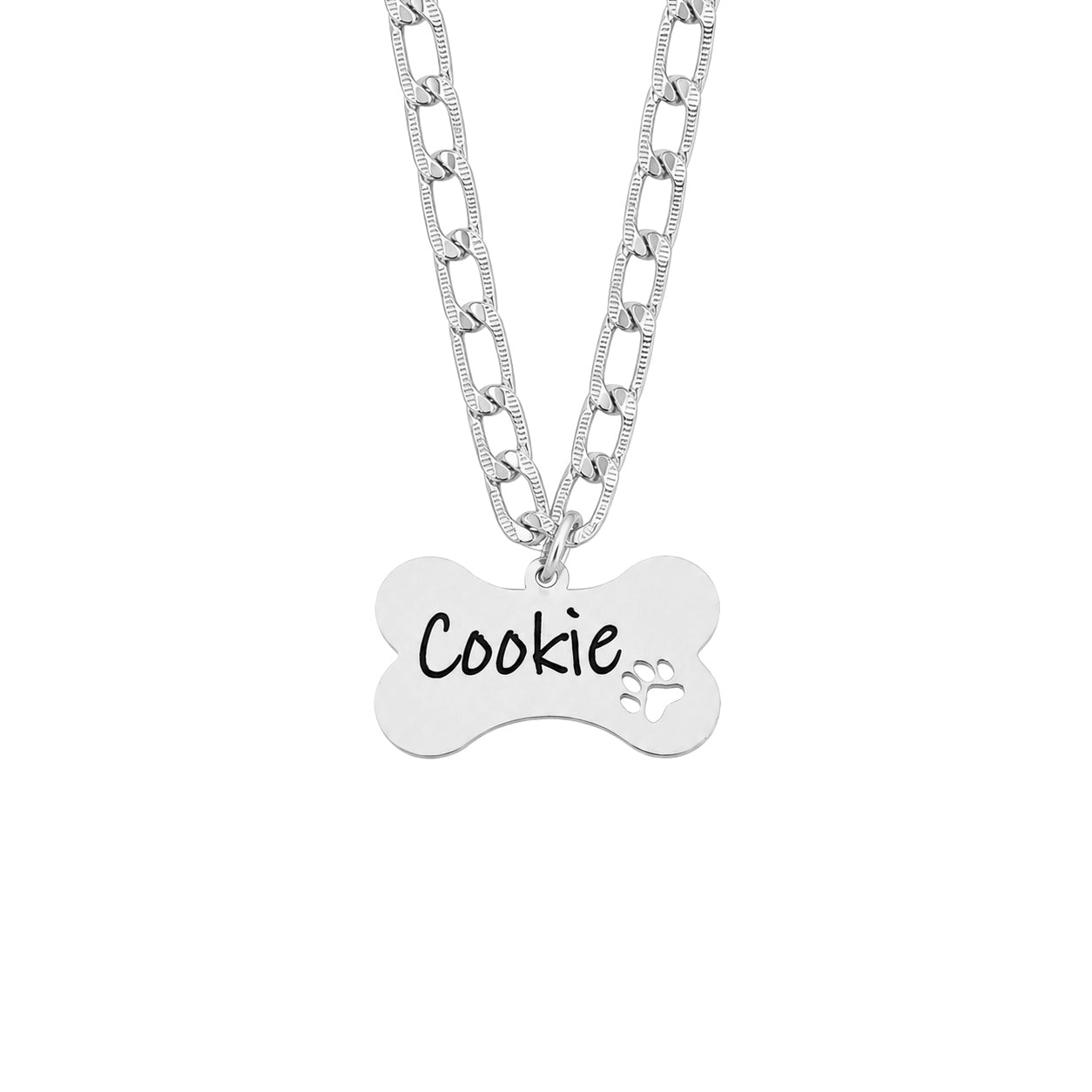 Dog Name Tag | With Owners Name | Contact Number
