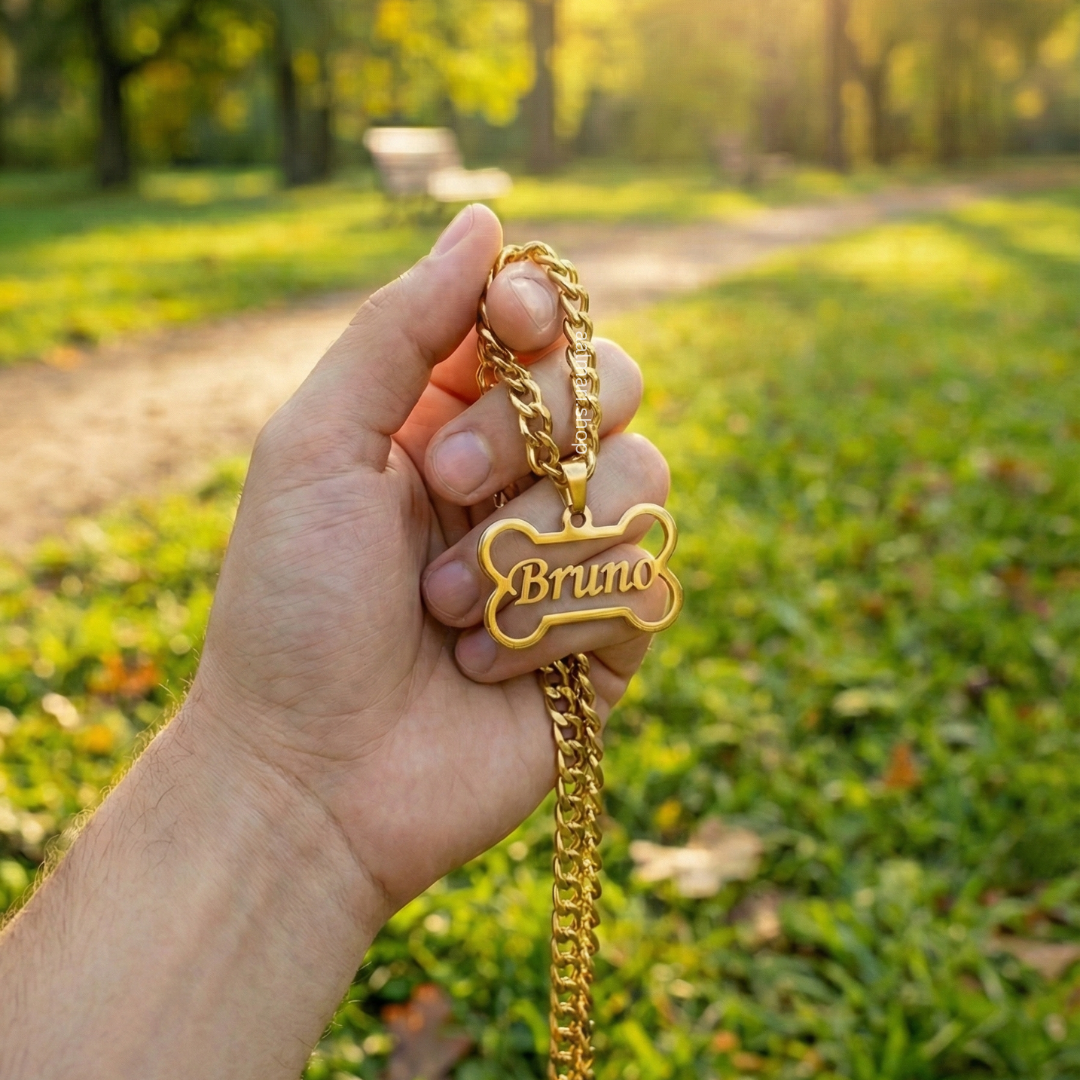 Royal Paw Name Tag
