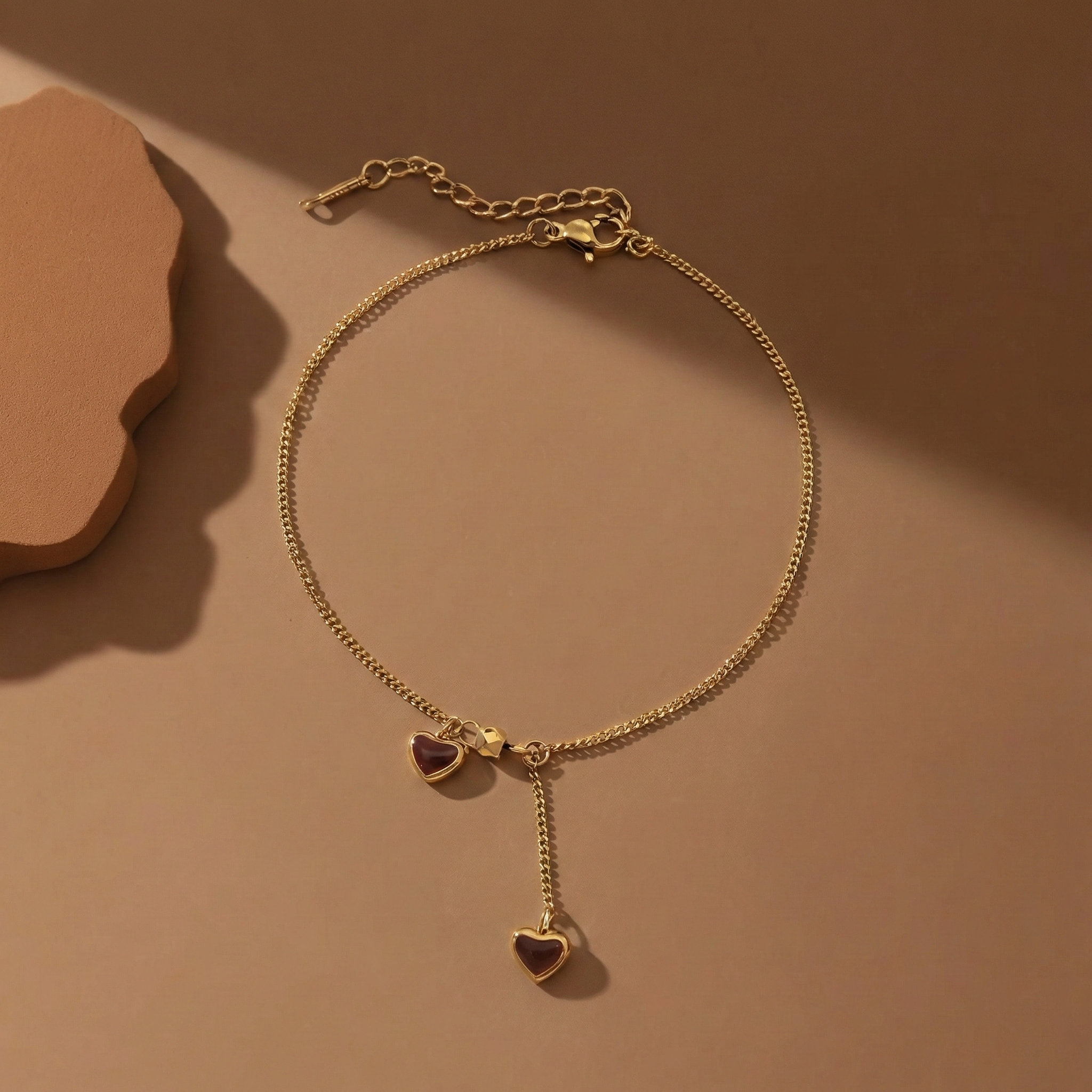 Double Heart Bracelet