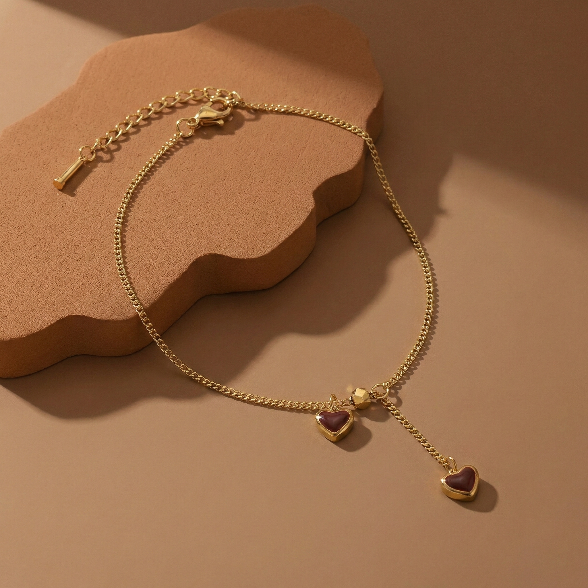 Double Heart Bracelet